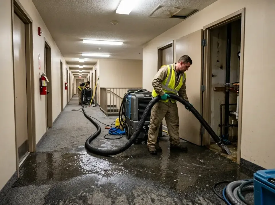 multi-unit-apartment-hallway-f-005 — frequently asked questions, Emergency Burst Pipe Water Extraction & Removal in Chula Vi…